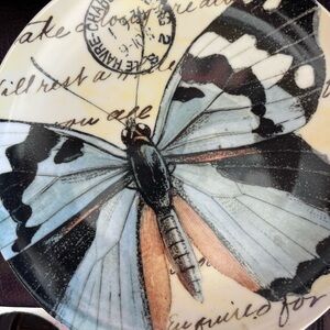 Pottery Barn Coastal Curiosity plates